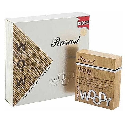 Wow Woody By Rasasi Eau De Parfum for Men